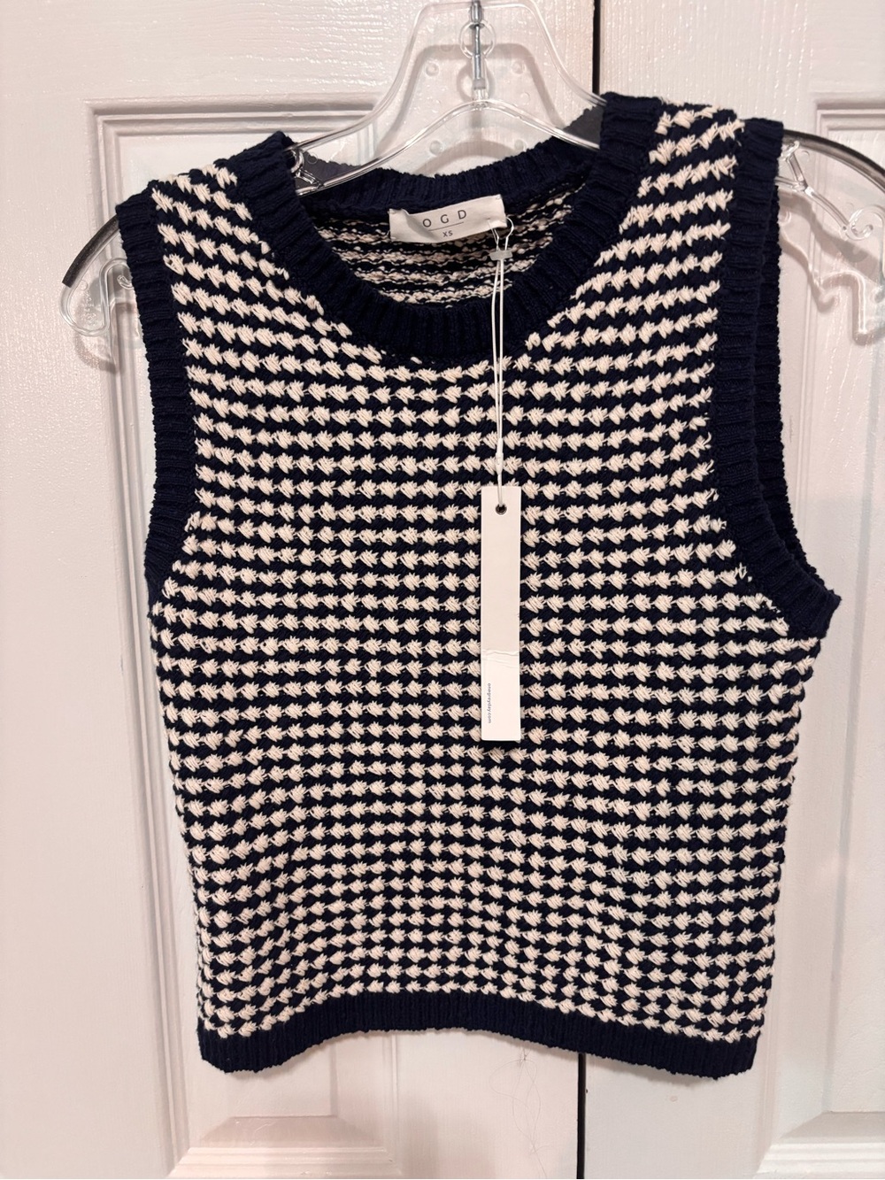 NWT OGD cotton knit top size xs